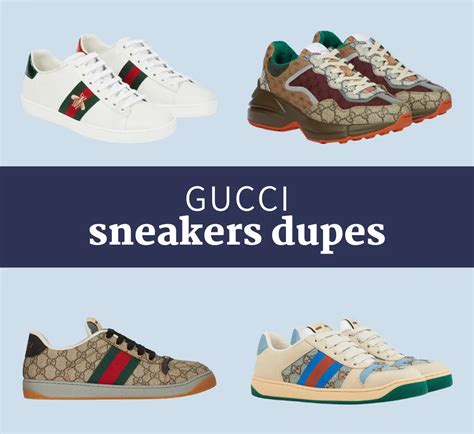 dupe gucci sneakers|gucci shoes knockoff.